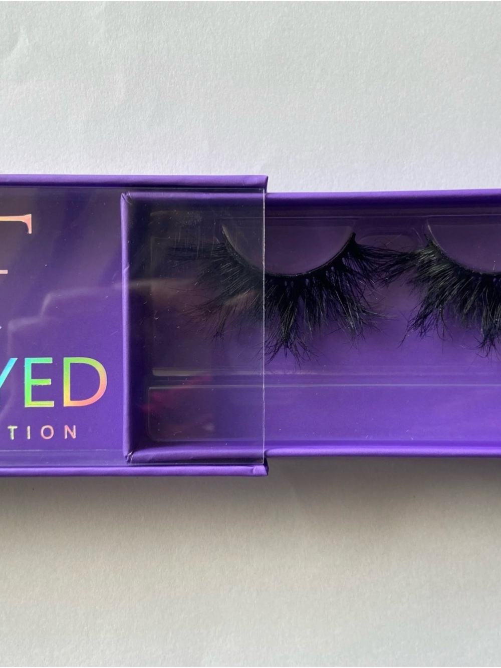 4 packs of 25mm Dramatic Black Mink Style False Lashes